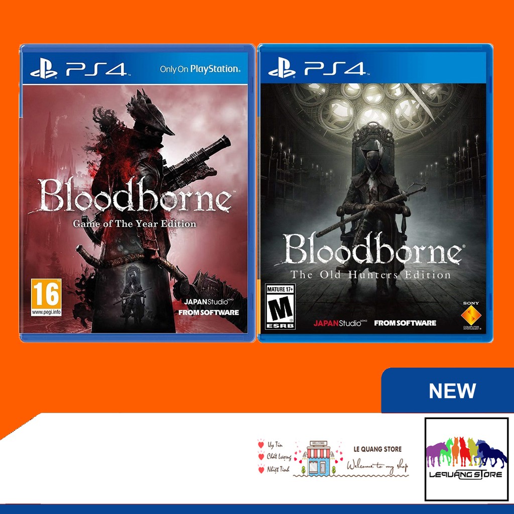 Đĩa game PS4: Bloodborne The Old Hunters - Game of the Year Edition