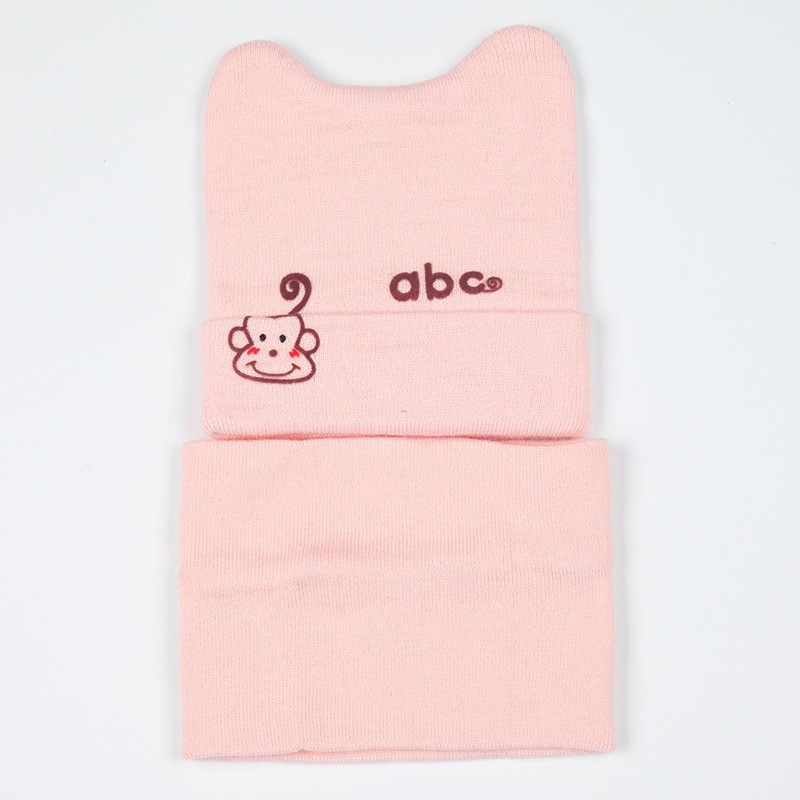 mũ len cực ấm cho bé mã abc (Không kèm khăn)