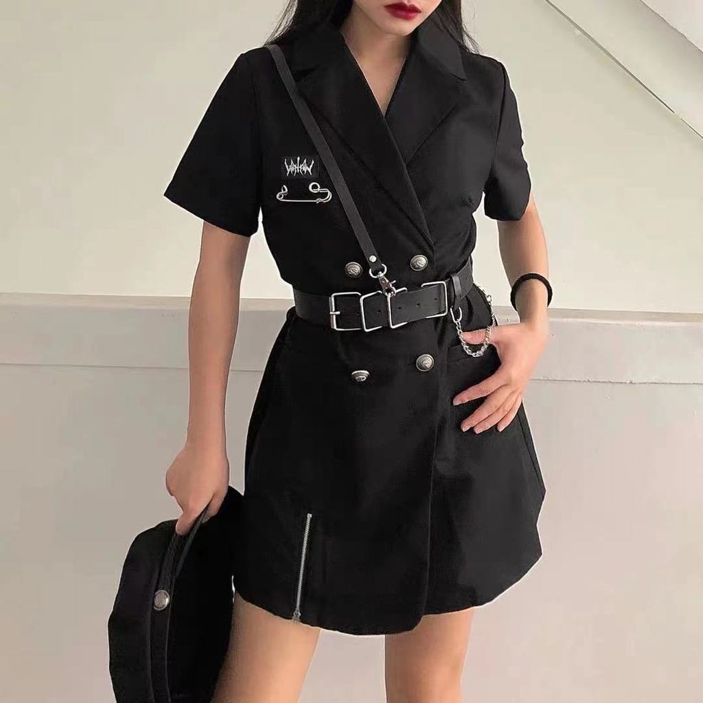 Thắt Lưng Dây Xích Phong Cách punk Đường Phố Cá Tính