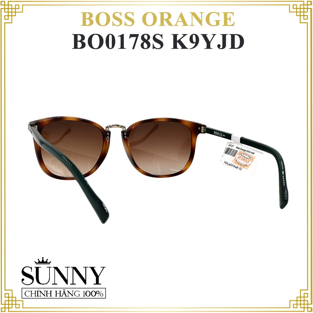 BO0178S K9YJD - Kính mát Boss Orange chính hãng, bảo hành toàn quốc