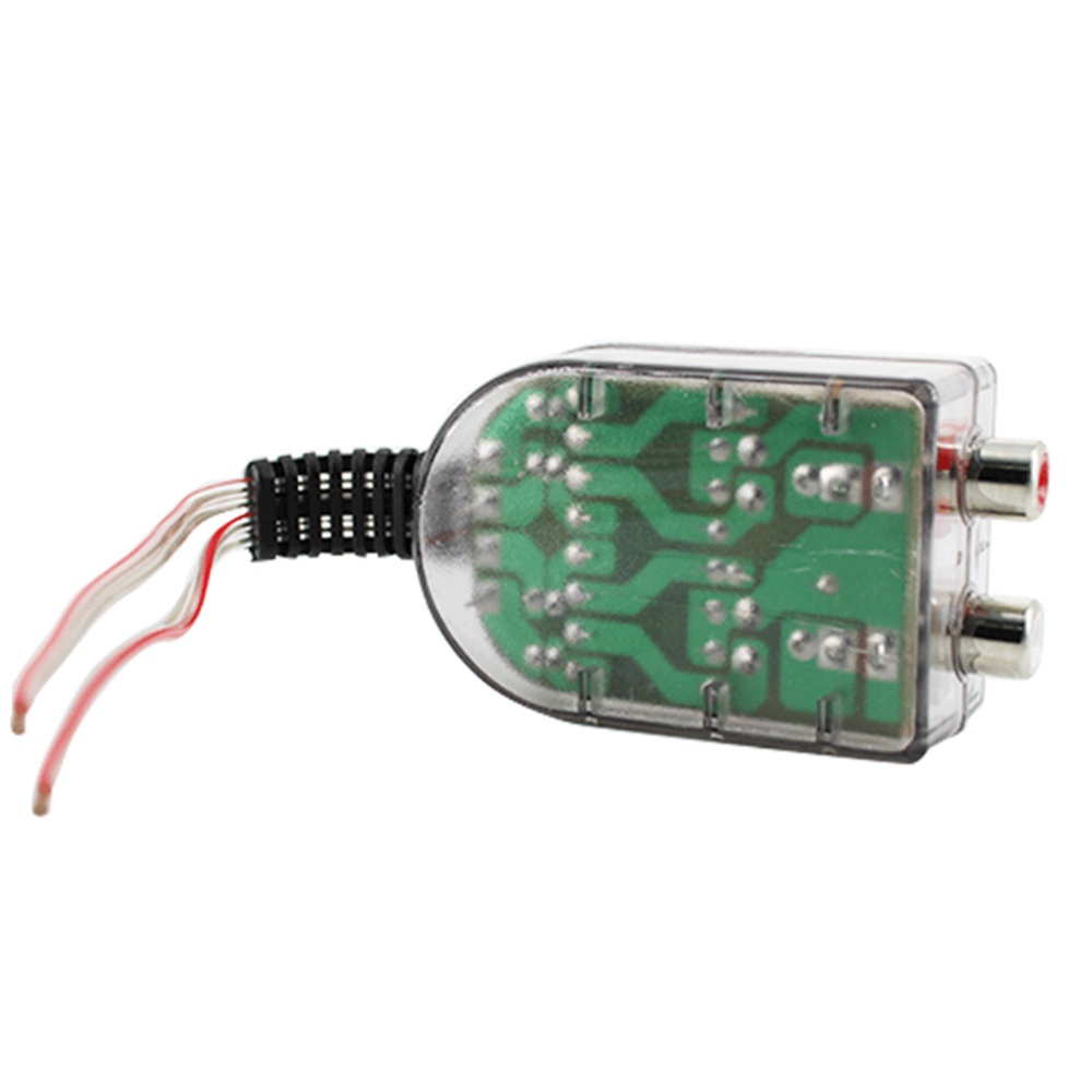 Bộ Chuyển Đổi Âm Thanh Loa Siêu Trầm Sang RCA Cho Xe Hơi