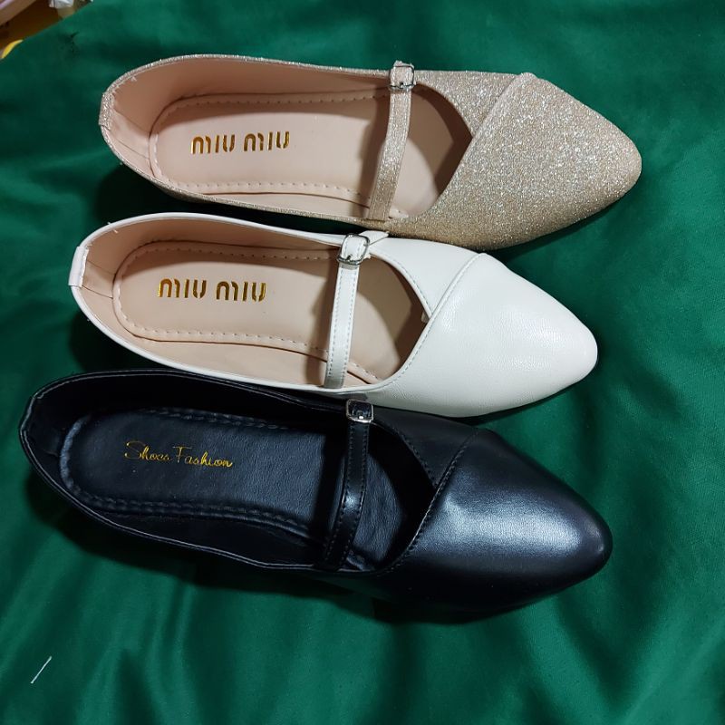 giày bệt búp bê quai ngang duyên dáng