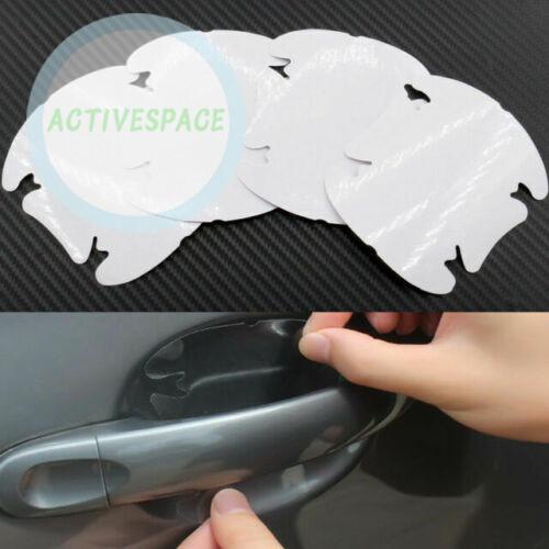 Set 4 miếng dán bảo vệ tay nắm cửa xe hơi SUV trong suốt chống nước/ chống trầy xước chất lượng cao