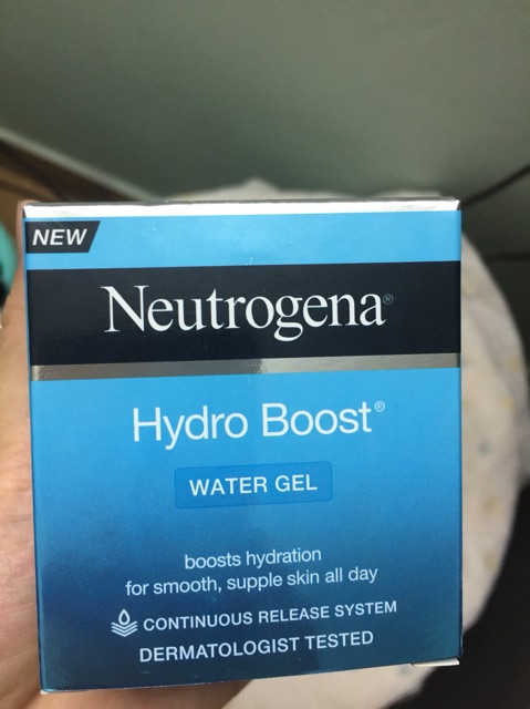 Gel dưỡng ẩm Neutrogena Hydro Boost Gel cream và Neutrogena Water gel 50ml_hàng chính hãng authentic Anh_Made in France