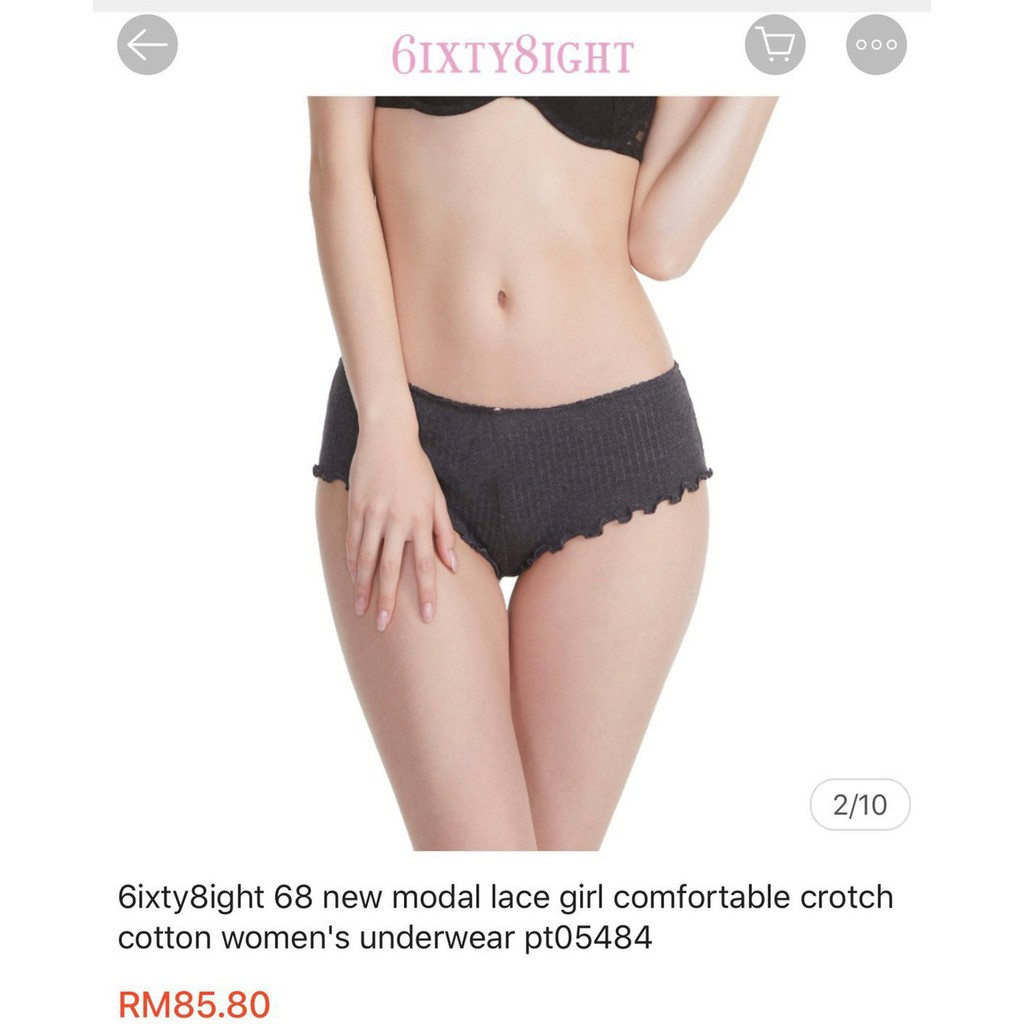 Quần lót 68 Q010 hãng 6ixty8ight cotton xoắn | BigBuy360 - bigbuy360.vn