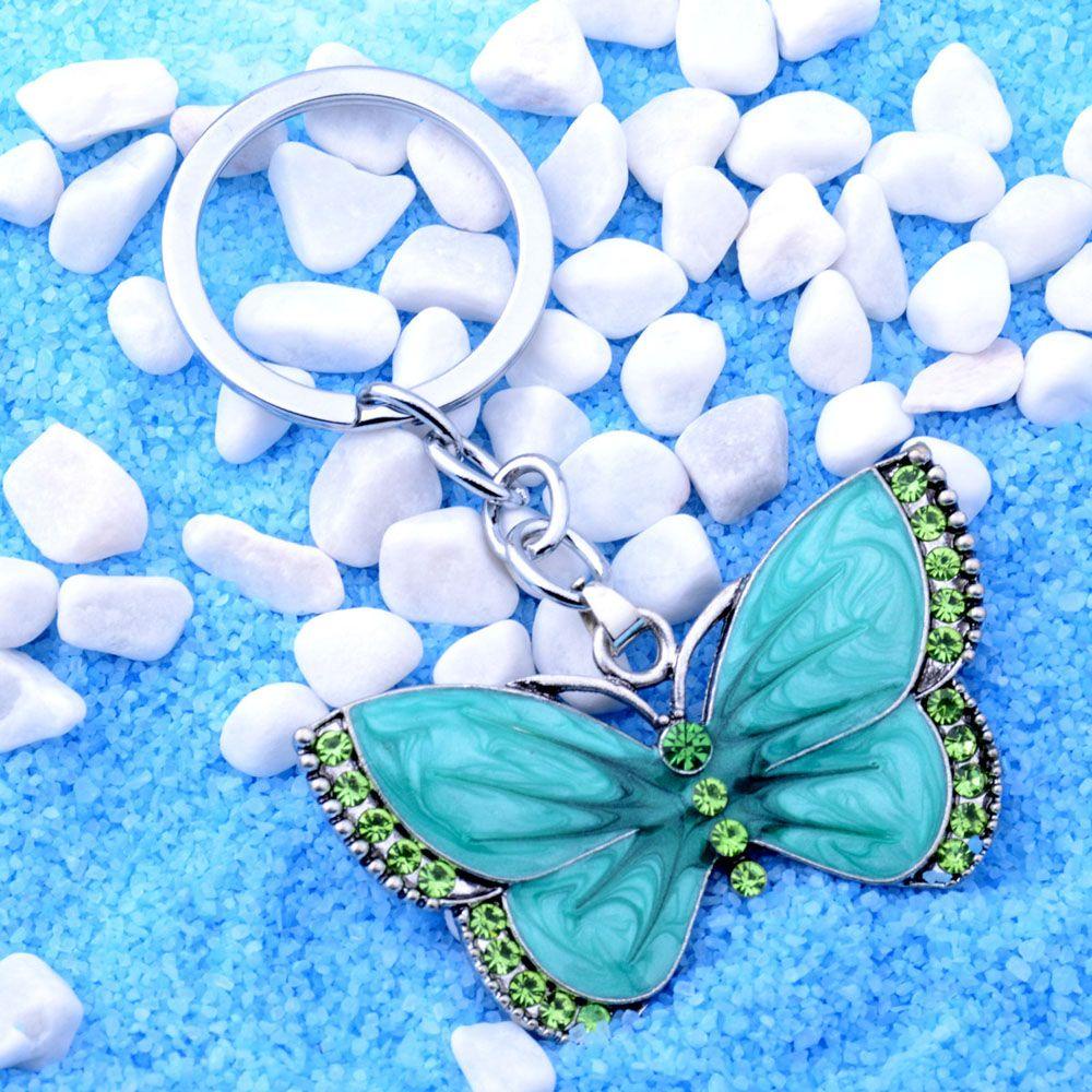 Móc Khóa Hình Bướm Nhiều Màu Sắc Thời Trang Dành Cho Nữ|Trang Sức Vòng Cổ