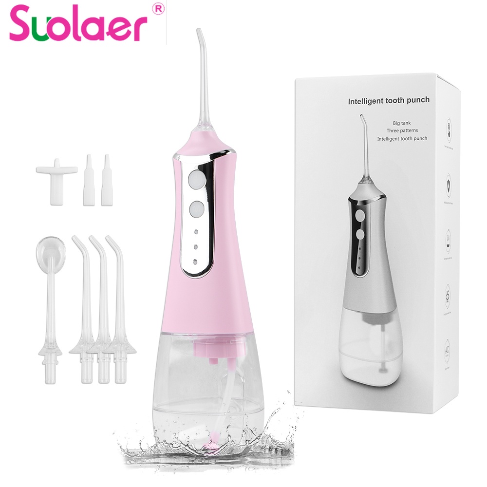 Máy tăm nước Suolaer làm trắng răng 350ml