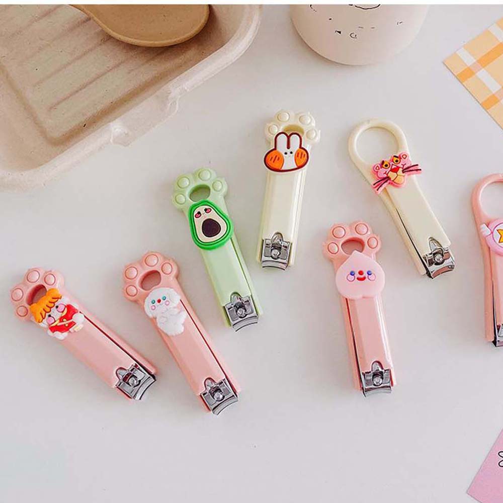 [Hàng mới về] Dụng Cụ Cắt Móng Tay Bằng Thép Hình Trái Cây Hoạt Hình Dễ Thương