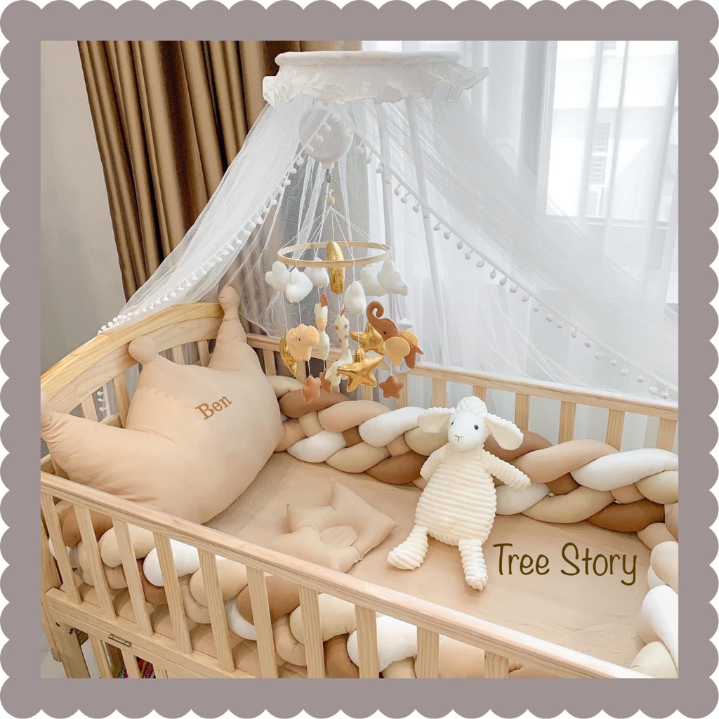 Treo nôi handmade Stree Story, đồ chơi treo nôi cho bé kích thích thị giác