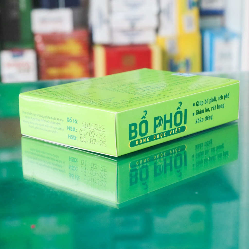 Bổ Phổi Đông Dược Việt - Hỗ trợ bổ phế, tăng cường hệ hô hấp (Dạng ống và viên)