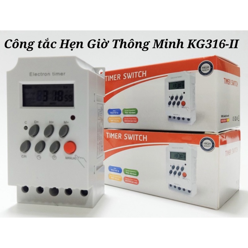 CÔNG TẮC HẸN GIỜ KG316TII HÀNG CAO CẤP CHÍNH HÃNG