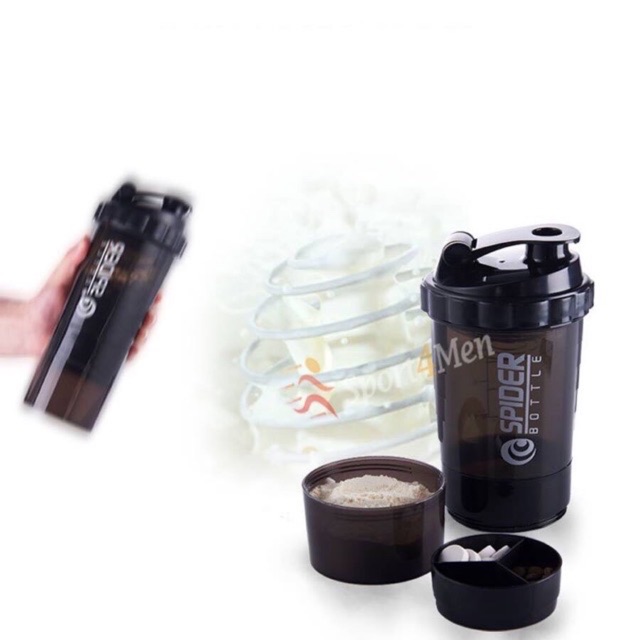 Bình lắc shaker tập GYM 500ML