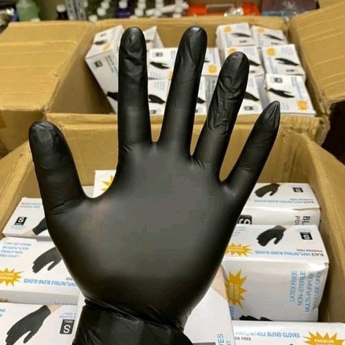 Hộp đủ 100 Chiếc,Gang tay sử Dụng Trong Tóc Spa Phun Xăm, Thẩm Mỹ,Phun Săm