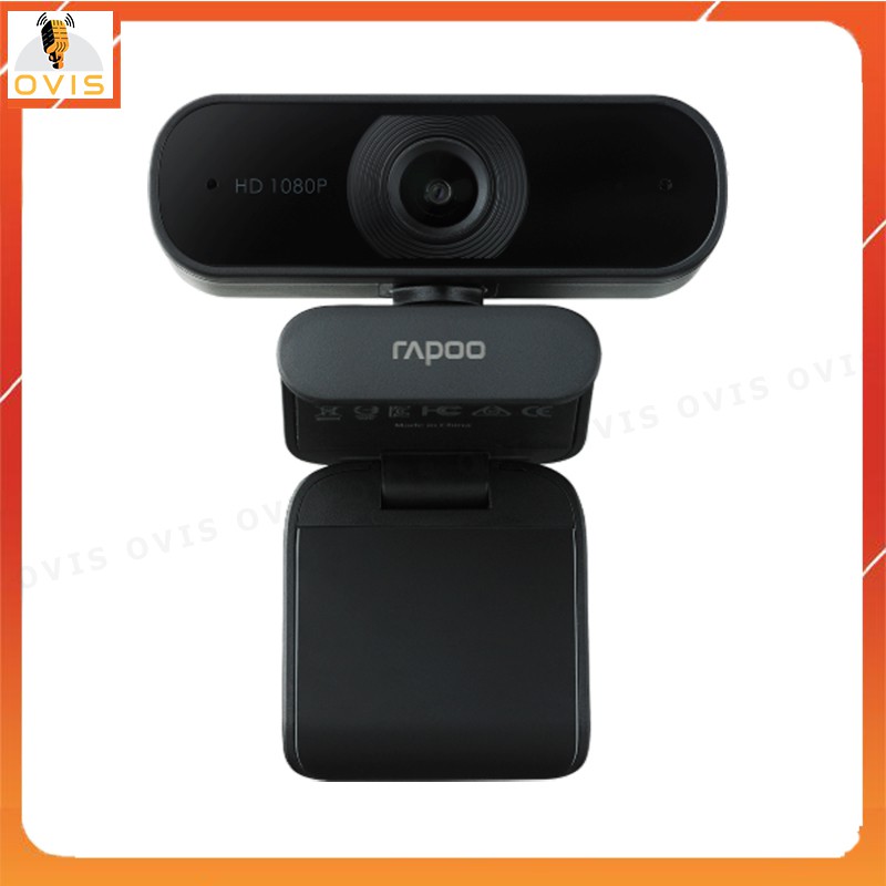 [BH 24 THÁNG] Webcam Họp Trực Tuyến Rapoo C260 Phân Giải HD 1080p, Góc Siêu Rộng 95°, Tự Động Lấy Nét, Giảm Tiếng Ồn Kép | BigBuy360 - bigbuy360.vn