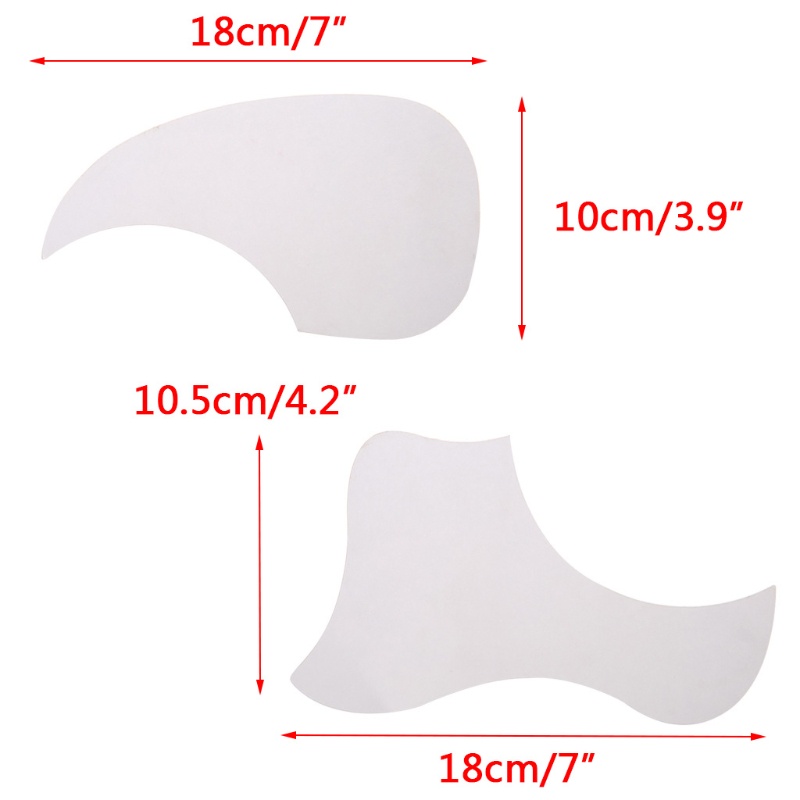 Miếng Dán Chống Trầy Xước Màu Trong Suốt Cho Đàn Ghita Cổ Điển