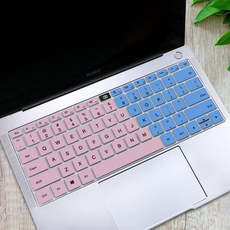 Miếng Dán Bàn Phím TPU Họa Tiết Hoạt Hình Dễ Thương Cho Huawei Matebook D14 D15 16 Matebook 13 14 2021 Magicbook X14 15