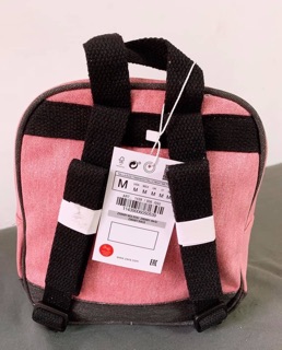 Balo zara mickey hồng