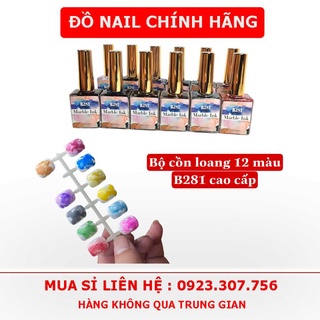 Set Cồn Loang Nail B281 12 màu Cao Cấp