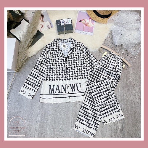 Bộ mặc nhà nữ Latin cao cấp quần dài POPPY-MANWO | BigBuy360 - bigbuy360.vn