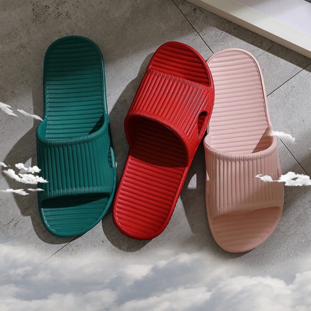 (5 Màu) Dép nữ Quai kẻ đi trong nhà văn phòng nhà tắm giá rẻ | BigBuy360 - bigbuy360.vn