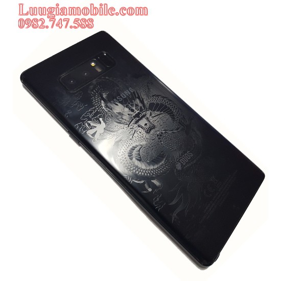 Miếng dán lưng Rồng 3D Galaxy Note 8