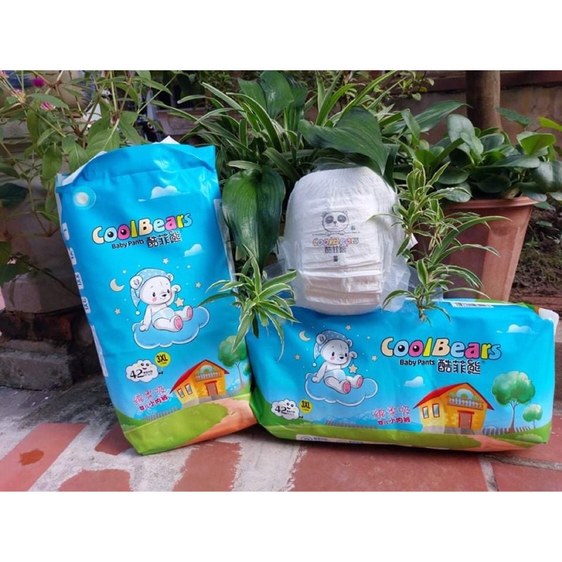 Bỉm quần CoolBear M52/L50/XL46/XXL42/XXXL42