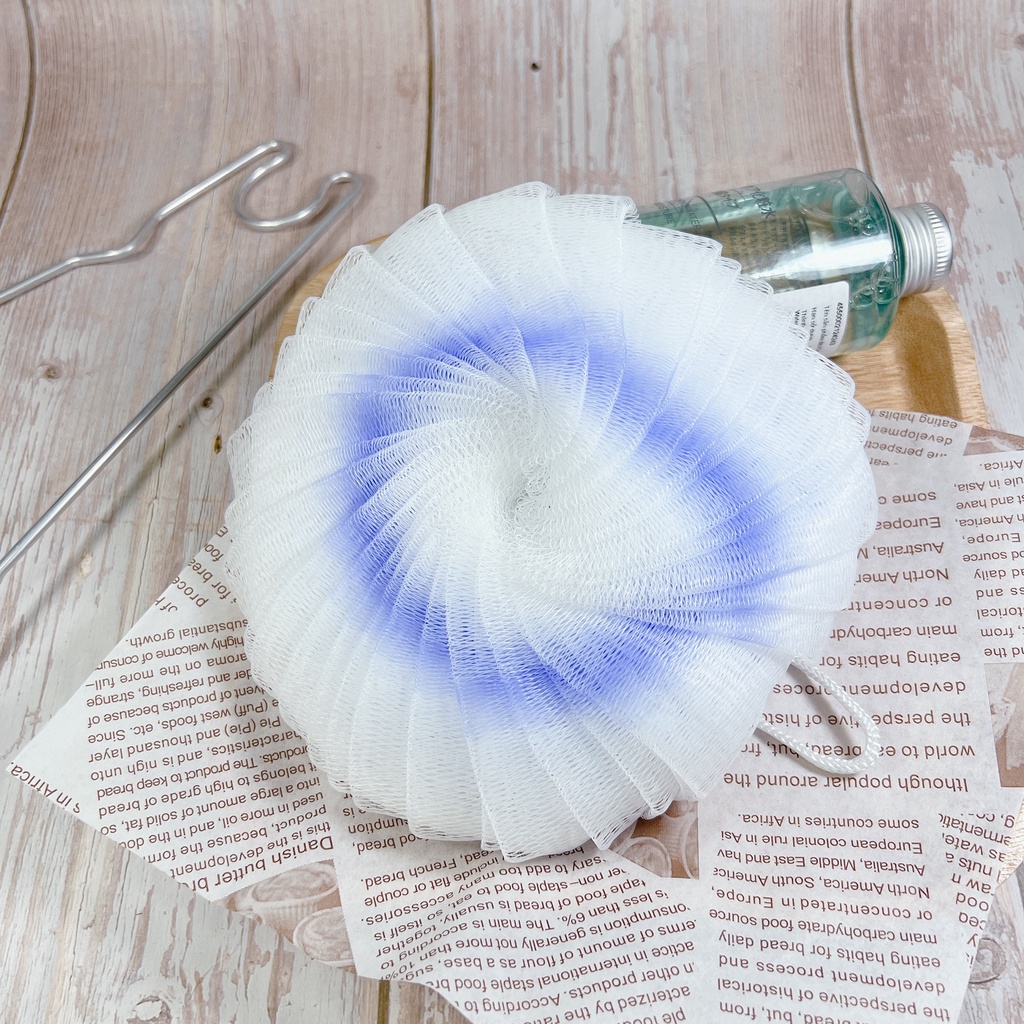 Bông Tắm Lưới Dẹp Mềm Mại Xinh Xắn Tiện Lợi