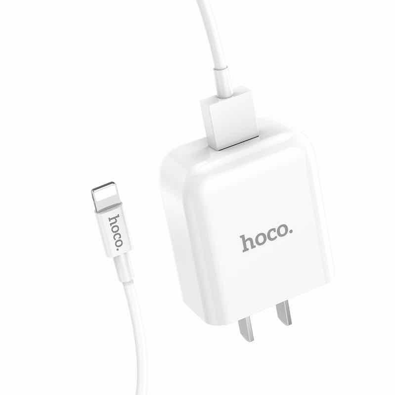 Bộ Củ Sạc Hoco C49 Lightning 1M - Sạc Chính Hãng Cho Iphone, Ipad - Chính Hãng Hn