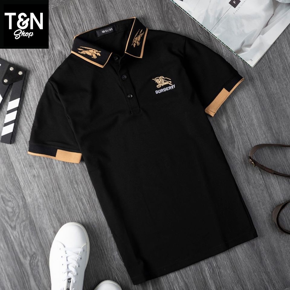 Áo thun có cổ , Áo PoLo nam thêu logo BBR ngựa PL003 full size tới 78kg T&N Shop | BigBuy360 - bigbuy360.vn