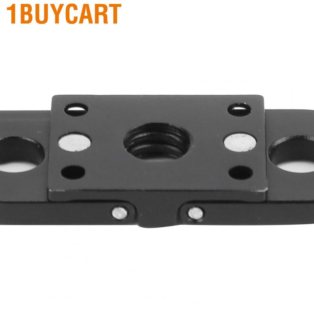 1buycart Action Camera Adapter Mount Base with 1/4in Screw Hole Folding Fingers for GoPro 8/9/MAX