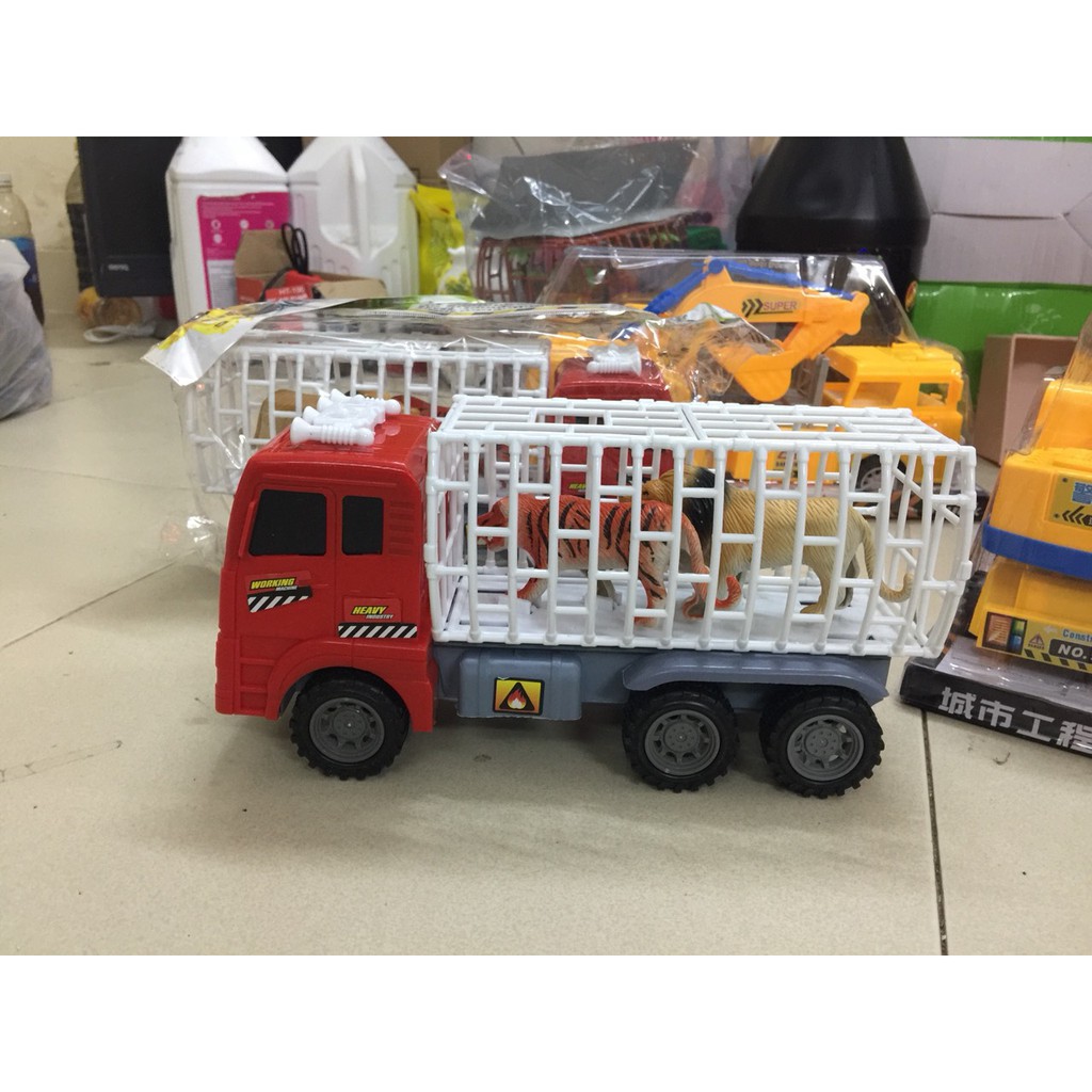 [ Gía siêu rẻ ] XE Ô TÔ ĐỒ CHƠI CHỞ SƯ TỬ (alishops)