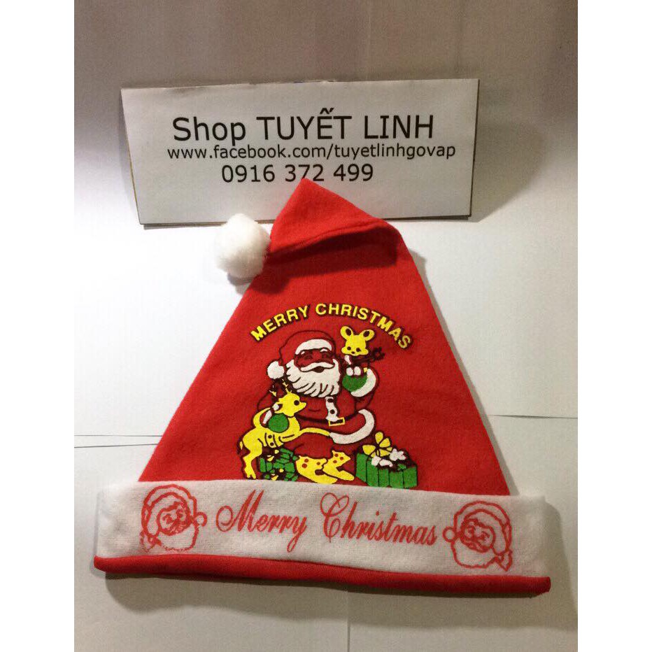 Nón noel : 15k / cái