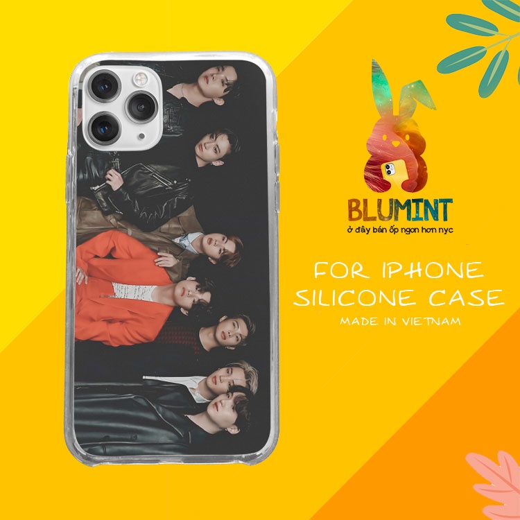 Ốp lưng silicon BTS Cực đỉnh cho iPhone12promaxXS XR nữ 8plus mềm 7Plus X XR Xs Max 6 6s BLUBTS0730