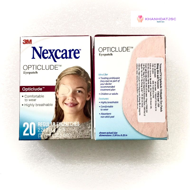 Miếng dán mắt 3M Nexcare 1539