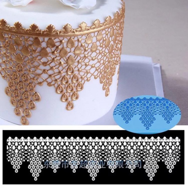 Silicon làm ren đường, trang trí mặt bánh trung thu