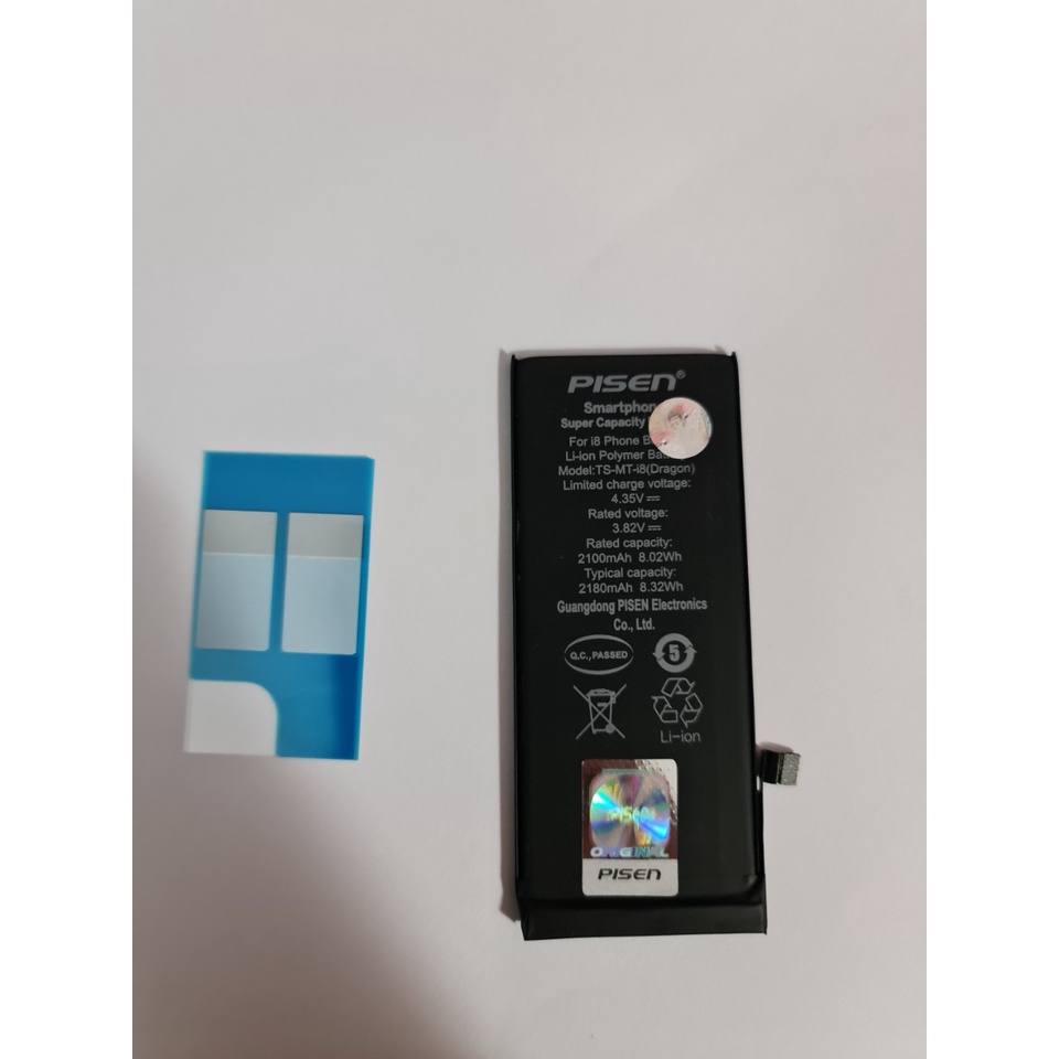 Pin Sạc pisen TS-MT iP8 Siêu -  Pin - Hàng Chính Hãng