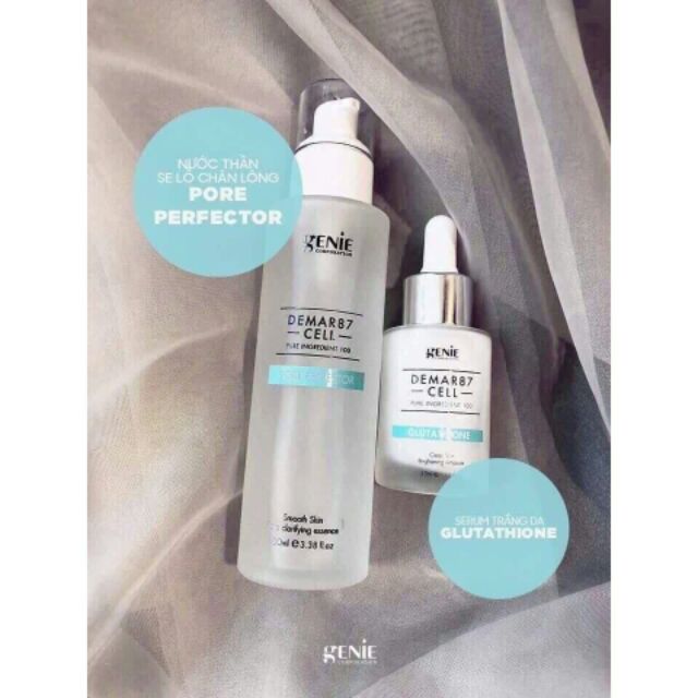 Nước thần kiêm xịt khoáng se khít lỗ chân lông Genie Demar87 Cell Pore Perfector | BigBuy360 - bigbuy360.vn
