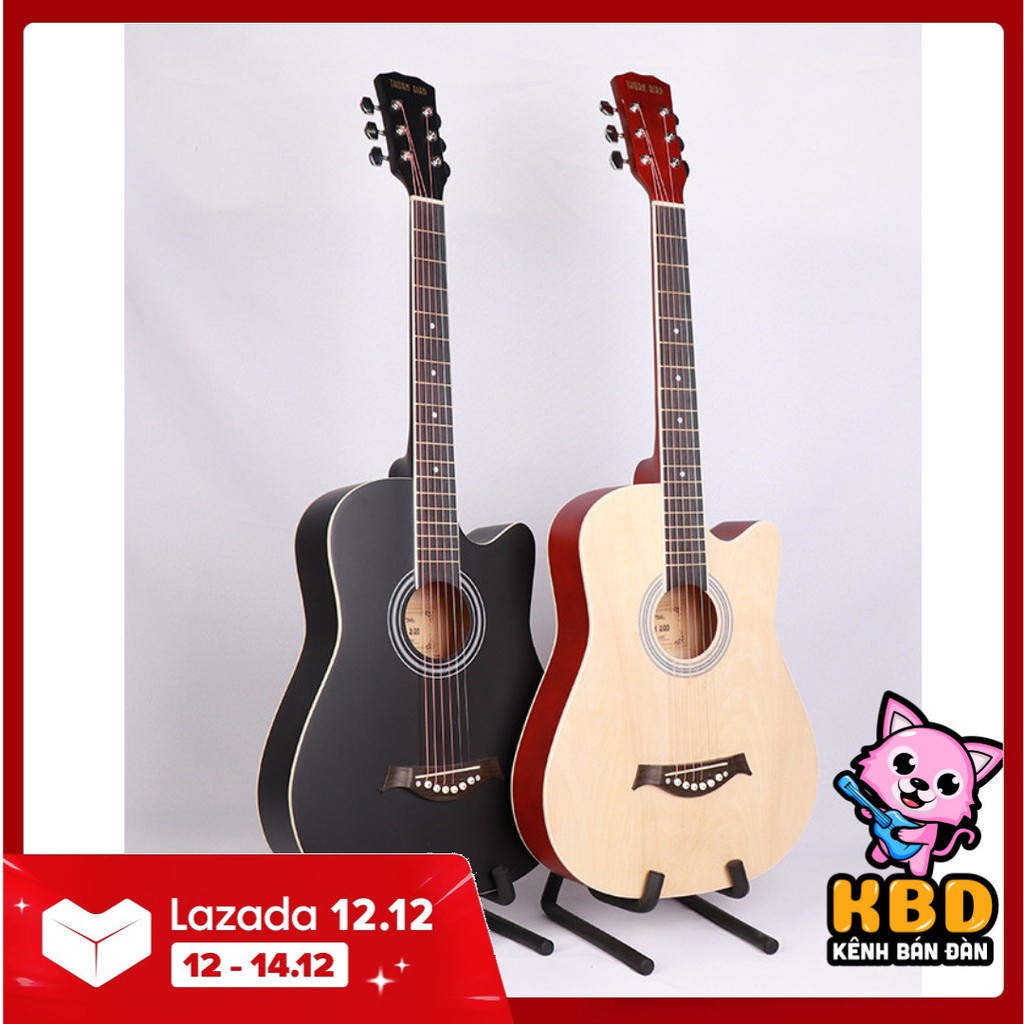 ĐÀN GUITAR ACOUSTIC ÂM SẮC RÕ RÀNG ĐỘ VANG TỐT (TẶNG KÈM FULL PHỤ KIỆN VÀ STICKER DỄ THƯƠNG). BẢO HÀNH TRỌN ĐỜI.