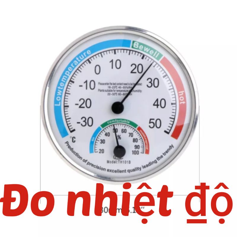 Nhiệt kế treo tường để bàn đo nhiệt độ ẩm PH
