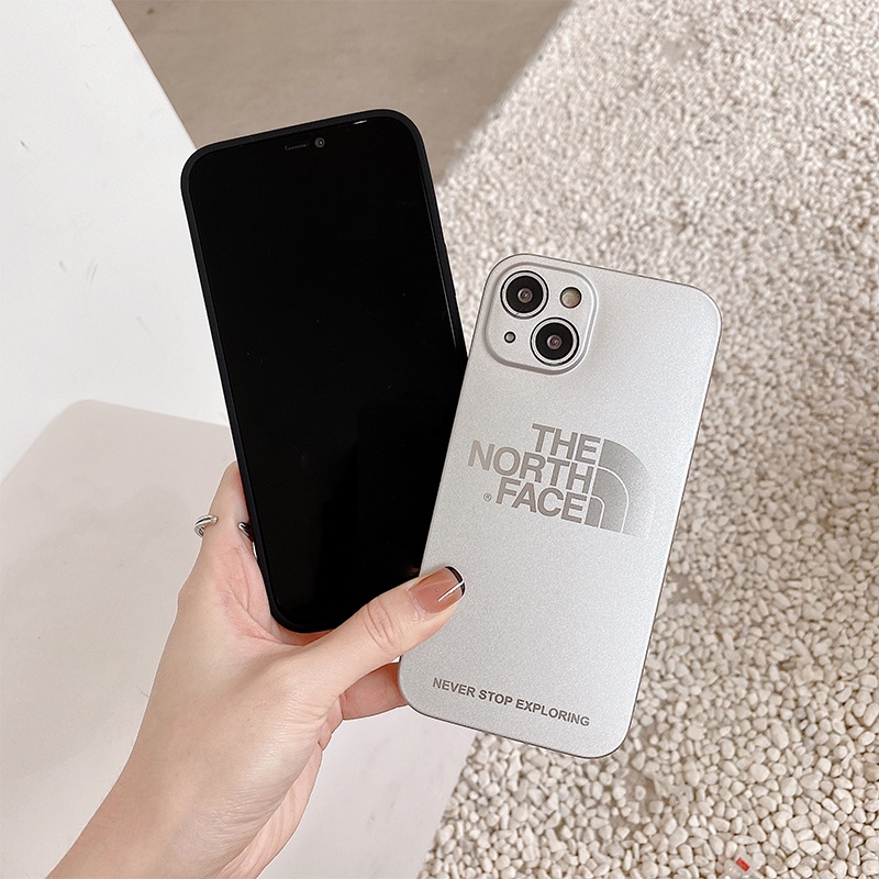 Ốp Điện Thoại Dẻo Họa Tiết Logo North Face Thời Trang Chống Sốc Cho iPhone 13 12 11 Pro MAX X XR XS MAX 7 8 Plus