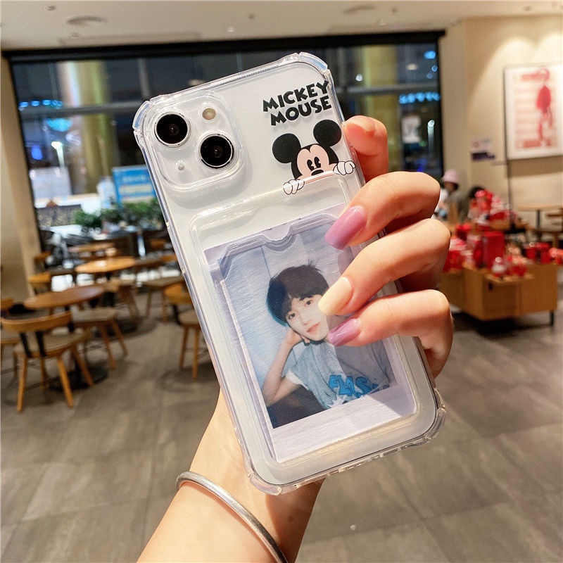 Ốp Điện Thoại Họa Tiết Hoạt Hình Dễ Thương Cho iPhone 12 13 11 Pro Max X Xs Max Xr 7 8 Plus
