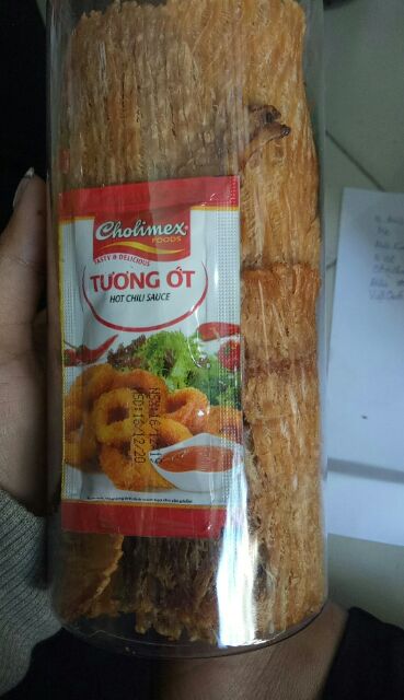 Mực cán tẩm vị 300gr | BigBuy360 - bigbuy360.vn