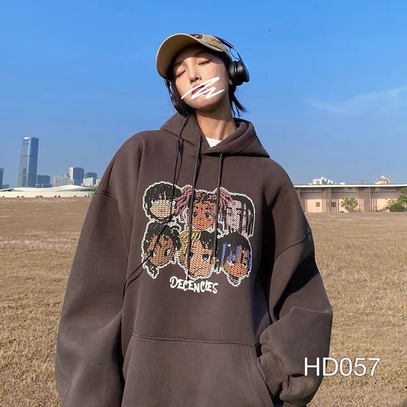 Áo Hoodie DECENCLES Ulzzang Unisex VN CLO - HD057_PET