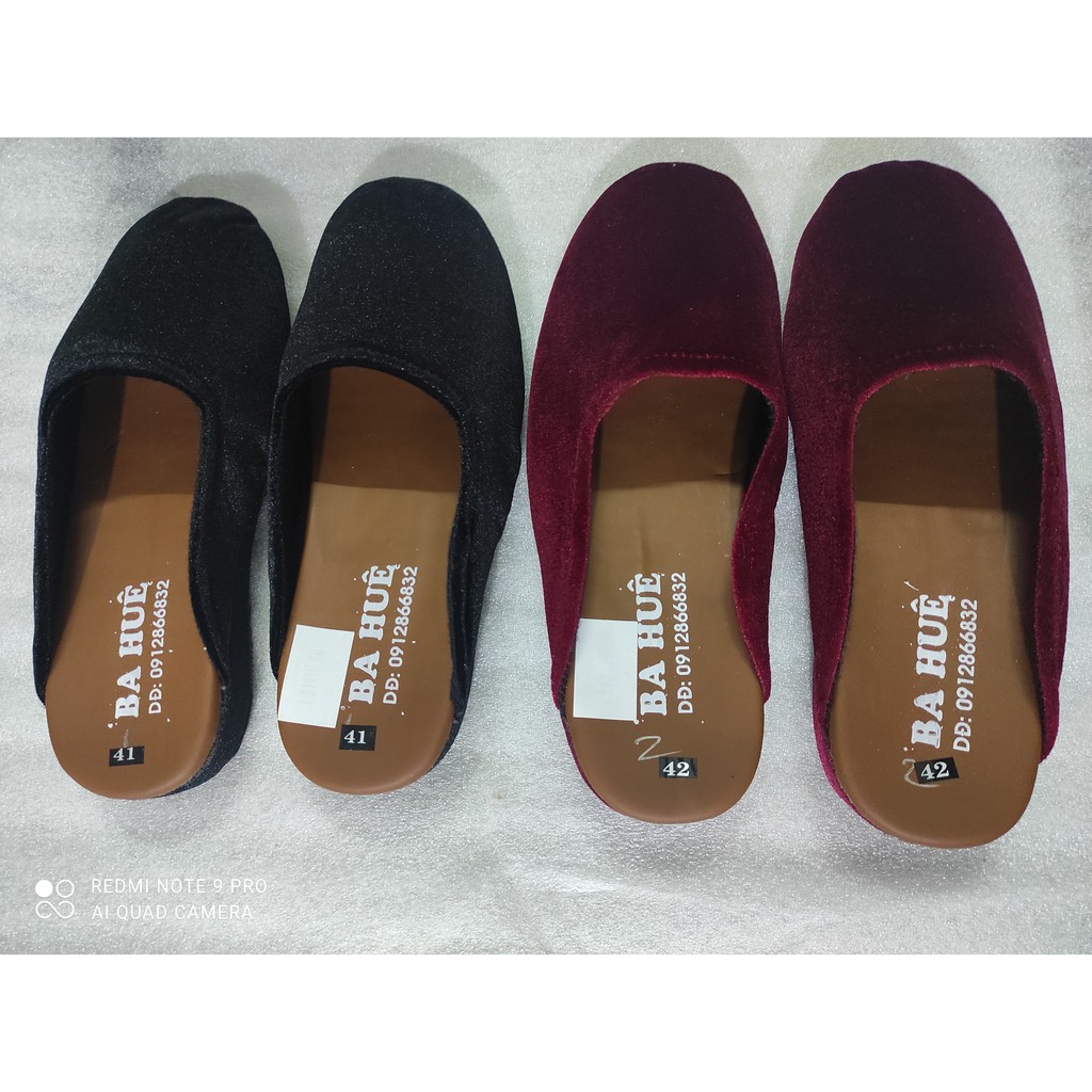 Sục lười Nhung cho Nam và Nữ đi Chùa - hầu đồng (Có ảnh dép đi trên chân) | BigBuy360 - bigbuy360.vn