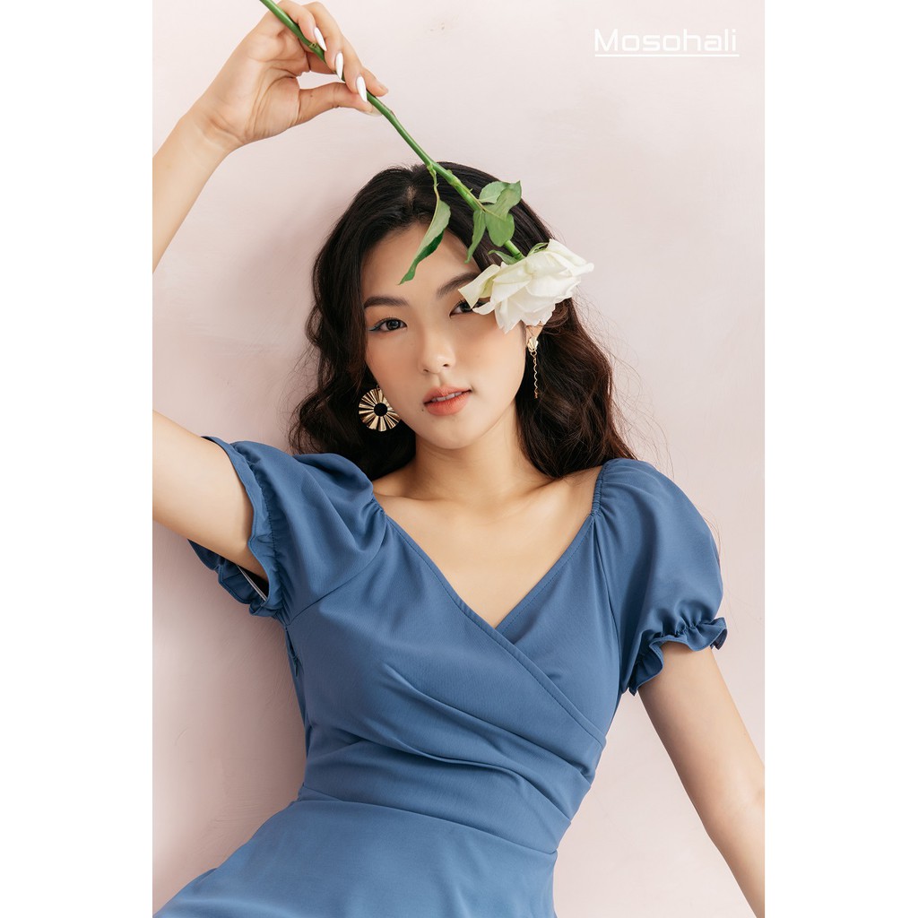 [ HÀNG CÓ SẴN] Váy nữ thiết kế Maxi buộc nơ sau | BigBuy360 - bigbuy360.vn