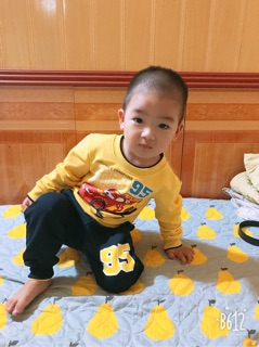 Bộ da cá bé trai