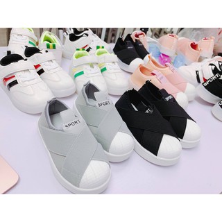 Giày bún slip on (chỉ còn màu ghi )cho bé G01