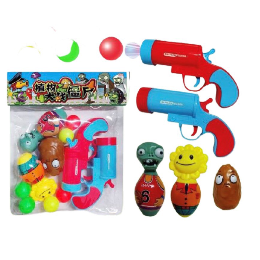Đồ chơi bắn zoombie nhiều màu sắc ngộ nghĩnh cho bé quà tặng cho bé trẻ em