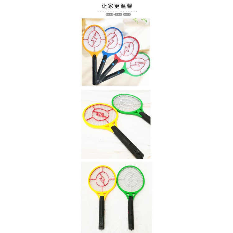 Vợt Muỗi Tích Hợp Đèn Led Và Đèn Báo Sạc Tiện Dụng