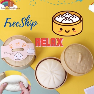Đồ Chơi Giảm Stress, Bánh Bao Đồ Chơi Xả Stress Co Giãn Hot Tiktok